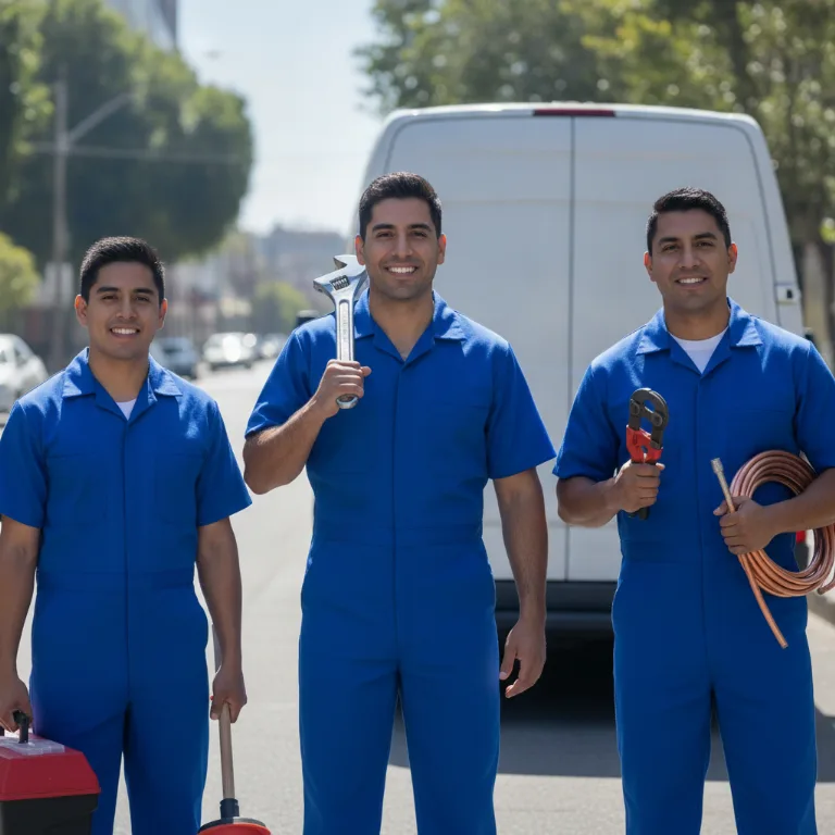 Plomero equipo en Guadalupe